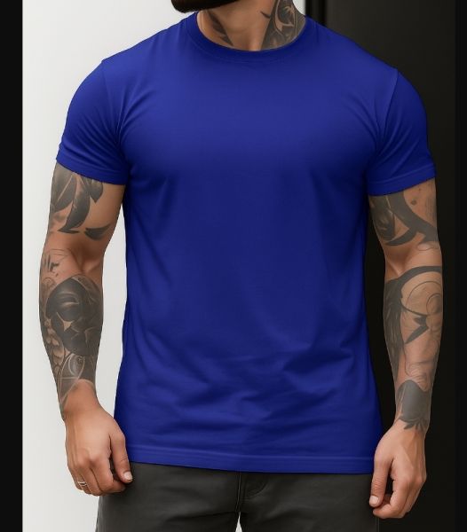 Camiseta Masculina   Lisa 100% Algodão